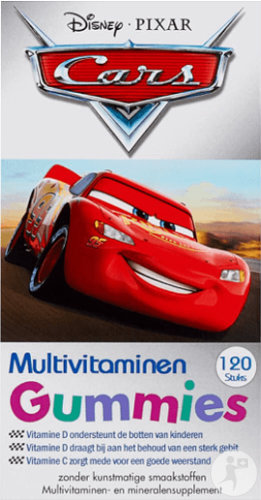 Disney Multivitamines Cars 120 Gummies