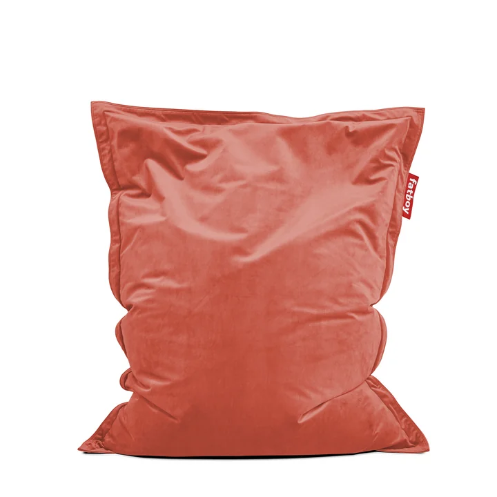 Fatboy - Sitzsack Original Slim Velvet recycled, rhubarb