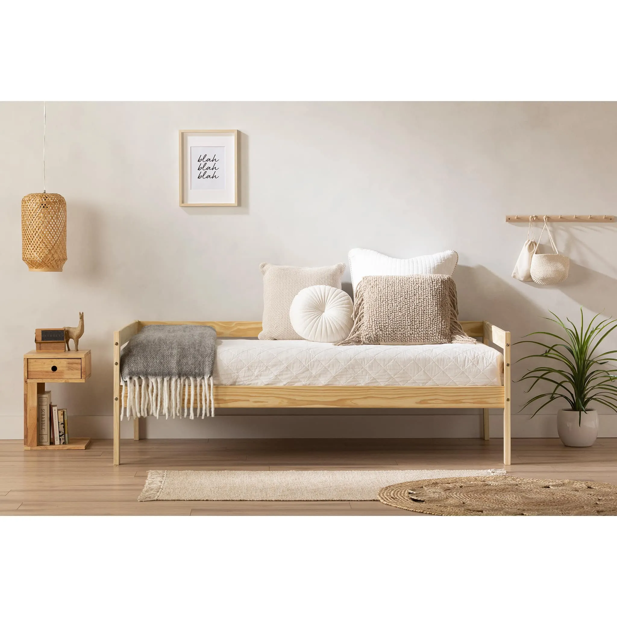 South Shore Lit de jour - Sweedi Bois naturel