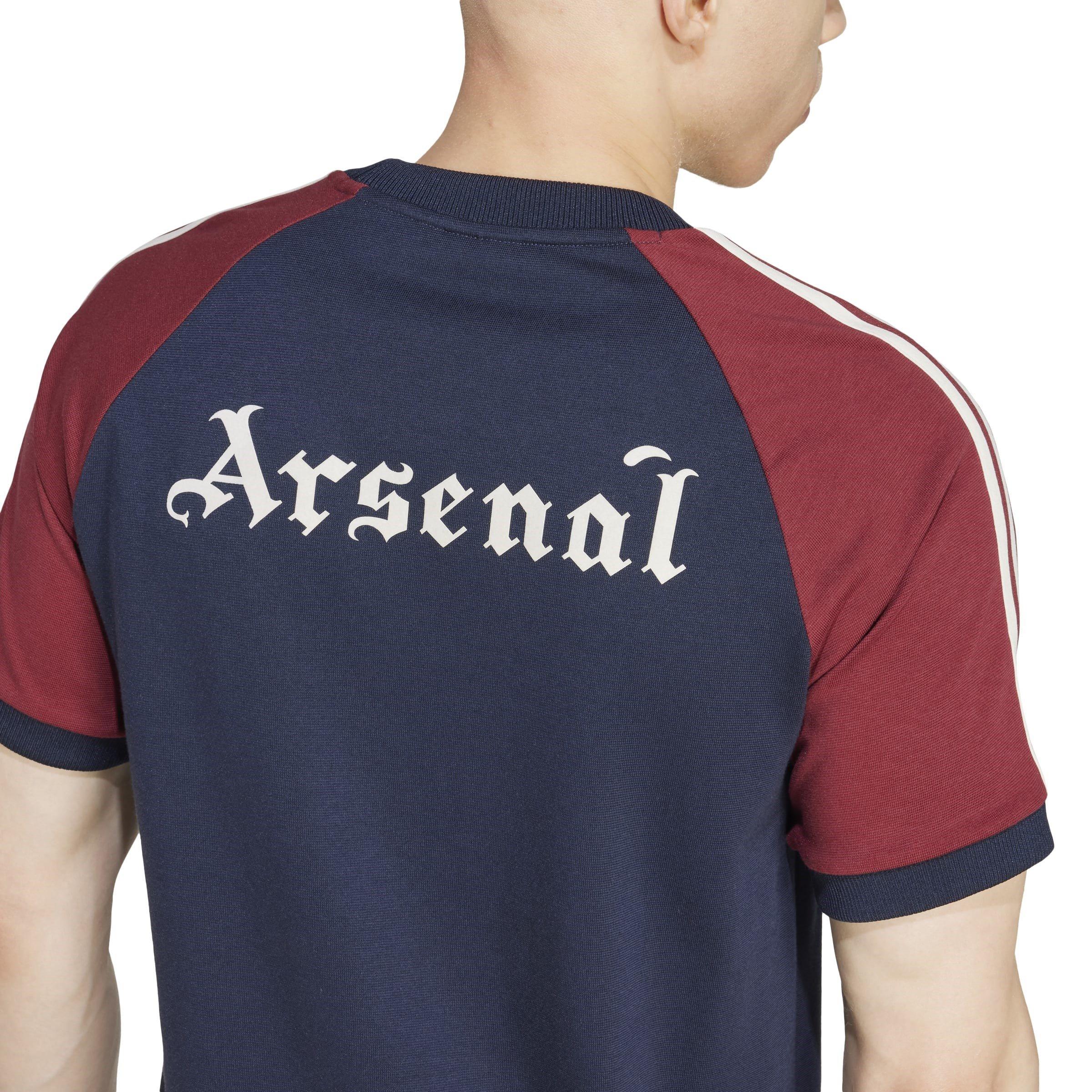 adidas Originals Arsenal Adicolor Classics 3 Stripes T Shirt Adults