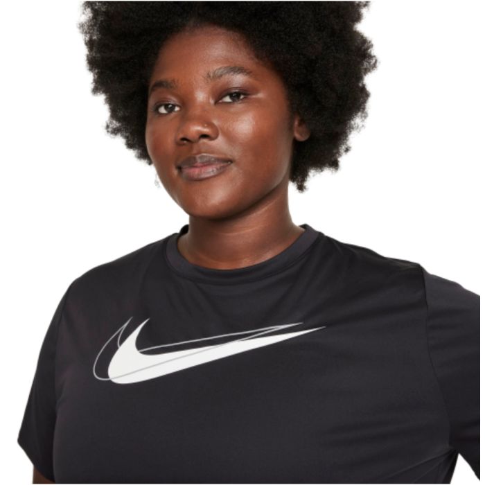 Nike Dame T-shirts Dri-Fit Swoosh Run SS Top