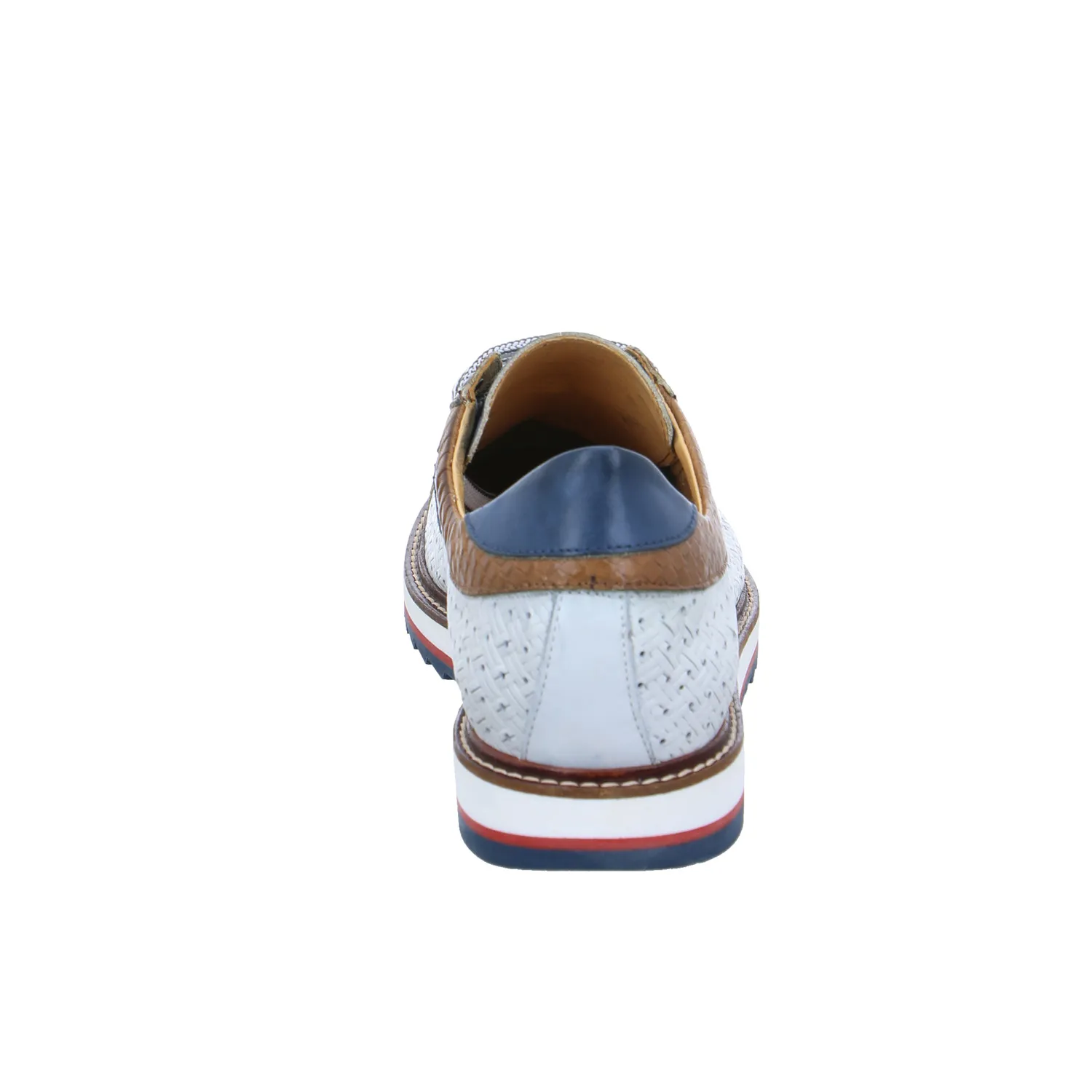 EXTON Halbschuhe Sneaker Blau Leder