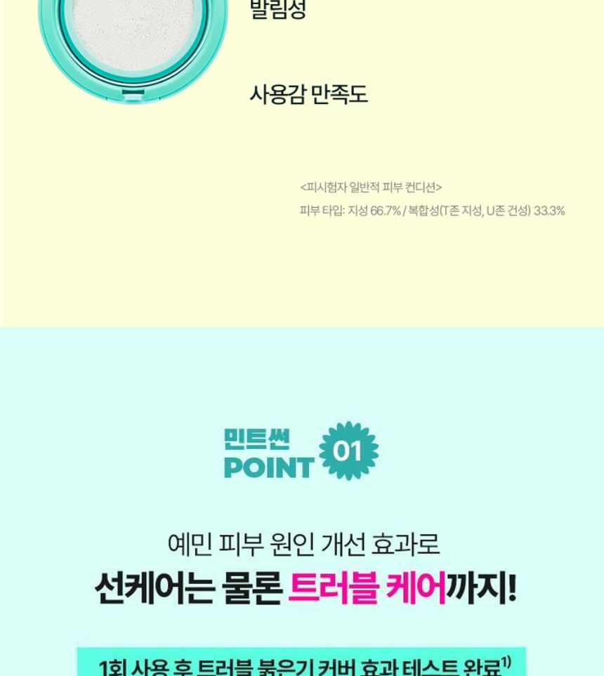 BRING GREEN - Tea Tree Cica Tone-Up Zonnekussen
