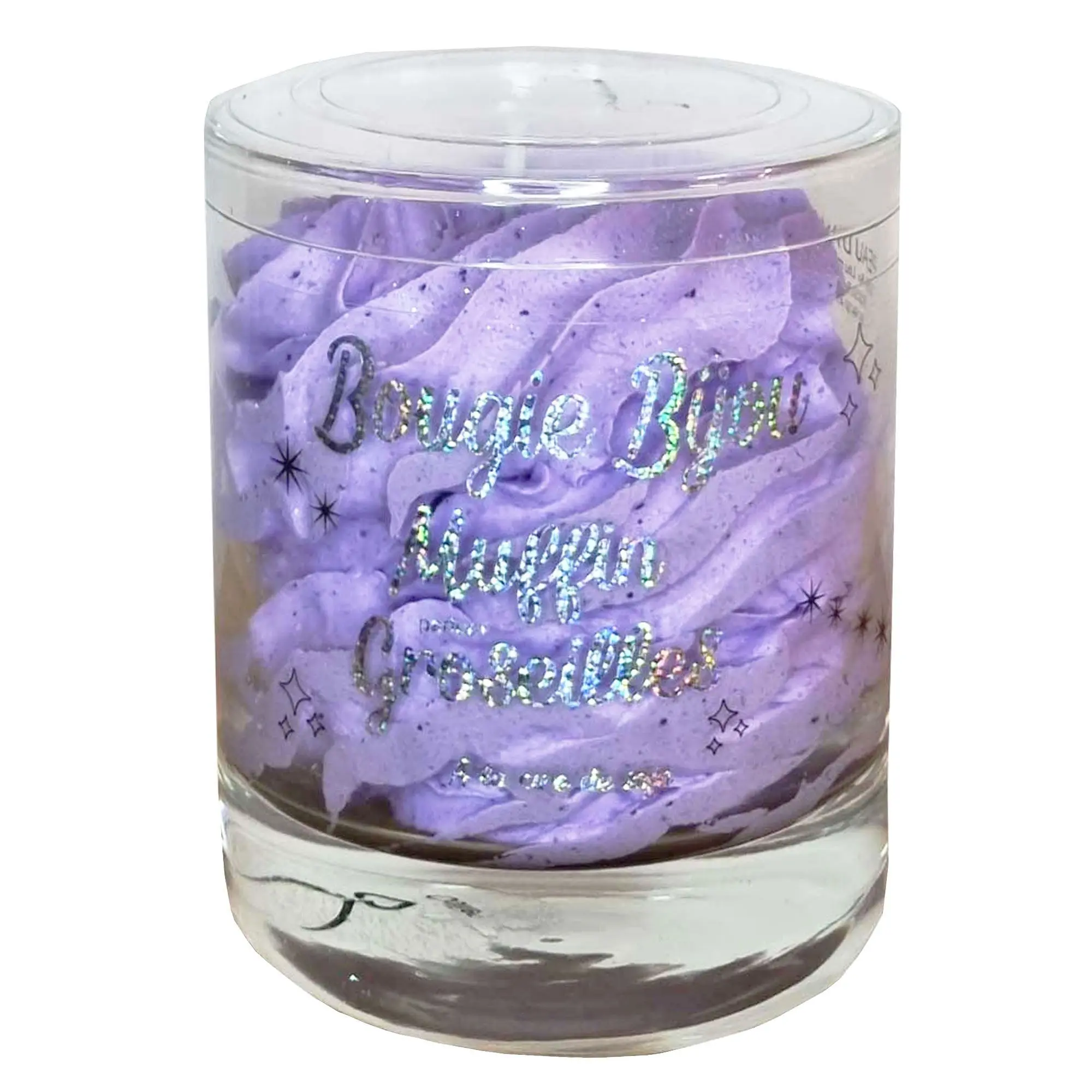 PEAU D'ANE - Bougie chantilly éphémère muffin groseilles BOUGIE BIJOU- Nouveautés