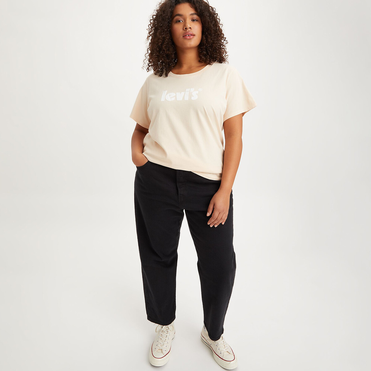 LEVI'S PLUS<br>Calça Jeans 501® Cropped