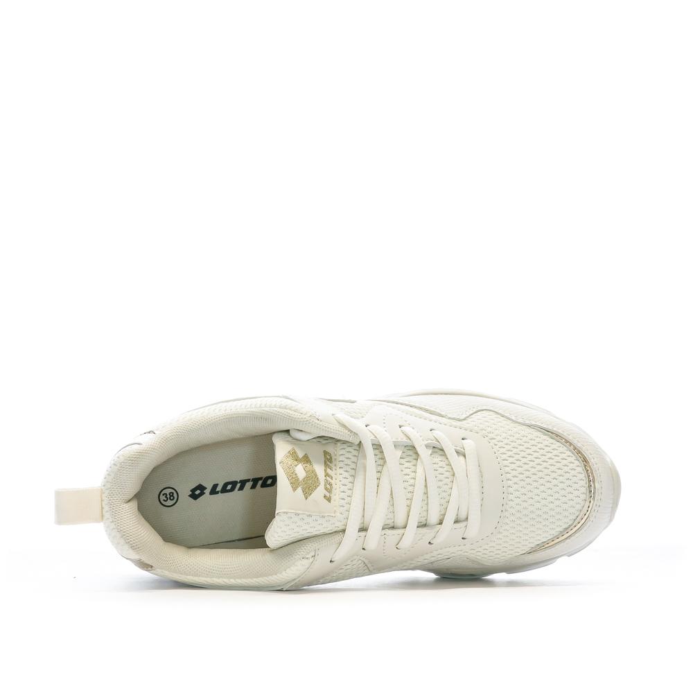 Lotto Baskets Beige Femme Lotto Twenty 7