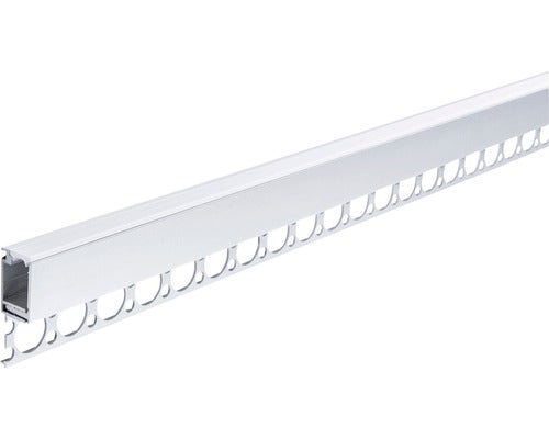 Paulmann LumiTiles LED-strip inbouwprofiel boven 2 m geanodiseerd aluminium/satijn