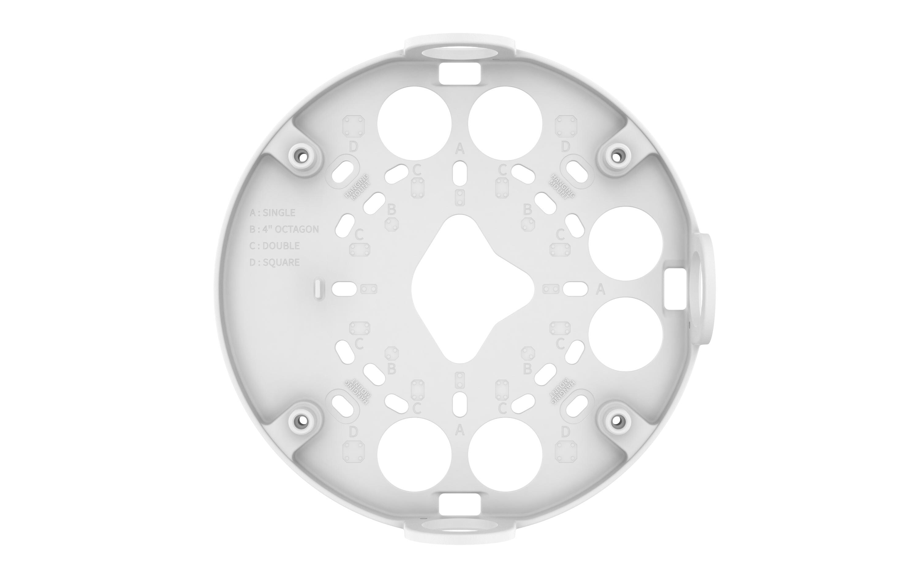 Anschlussbox SBV-180WW Weiss 1 Stück<br>Anschlussbox für Indoor/Outdoor