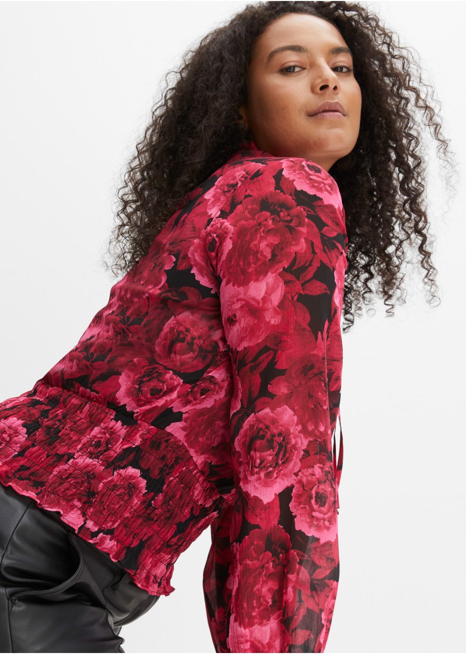 Blouse en chiffon