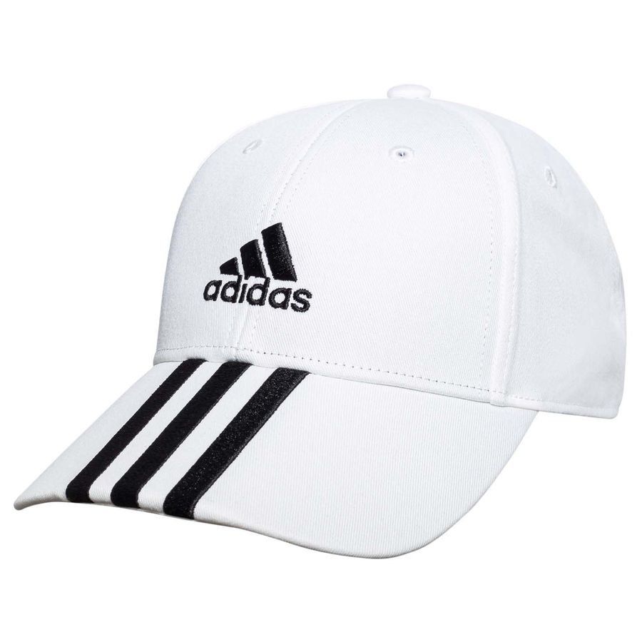 adidas Baseball Casquette 3-Stripes - Blanc/Noir