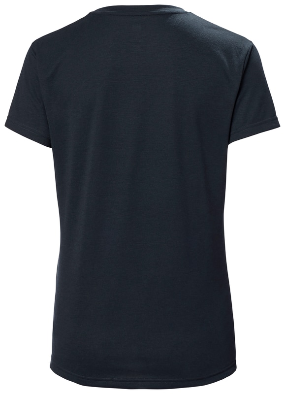 Helly Hansen Skog Recycled Graphic t-shirt, dame<br>Solbeskyttende UV-faktor 40+