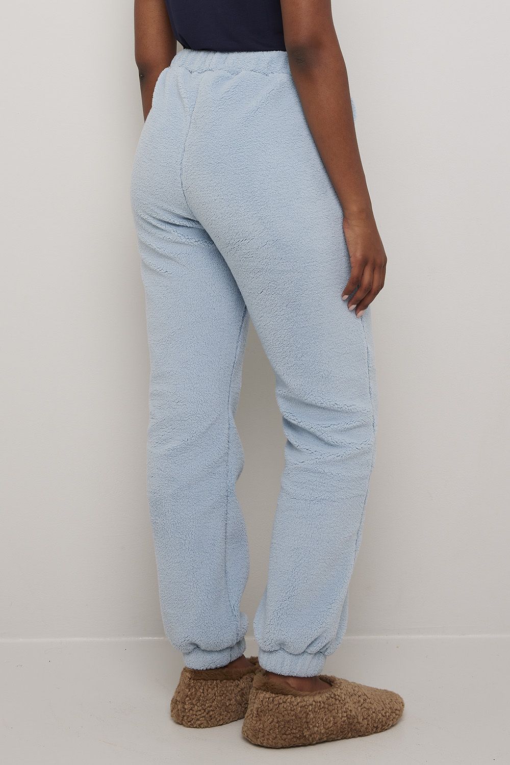 Ensfarget fleece underdel