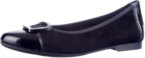 Remonte D0K12-02 maat 44 ballerina zwart Calandschoen