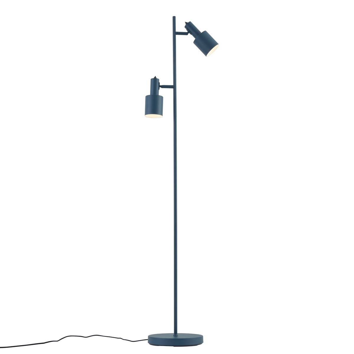 Moderne vloerlamp blauw 2-lichts - Stijn