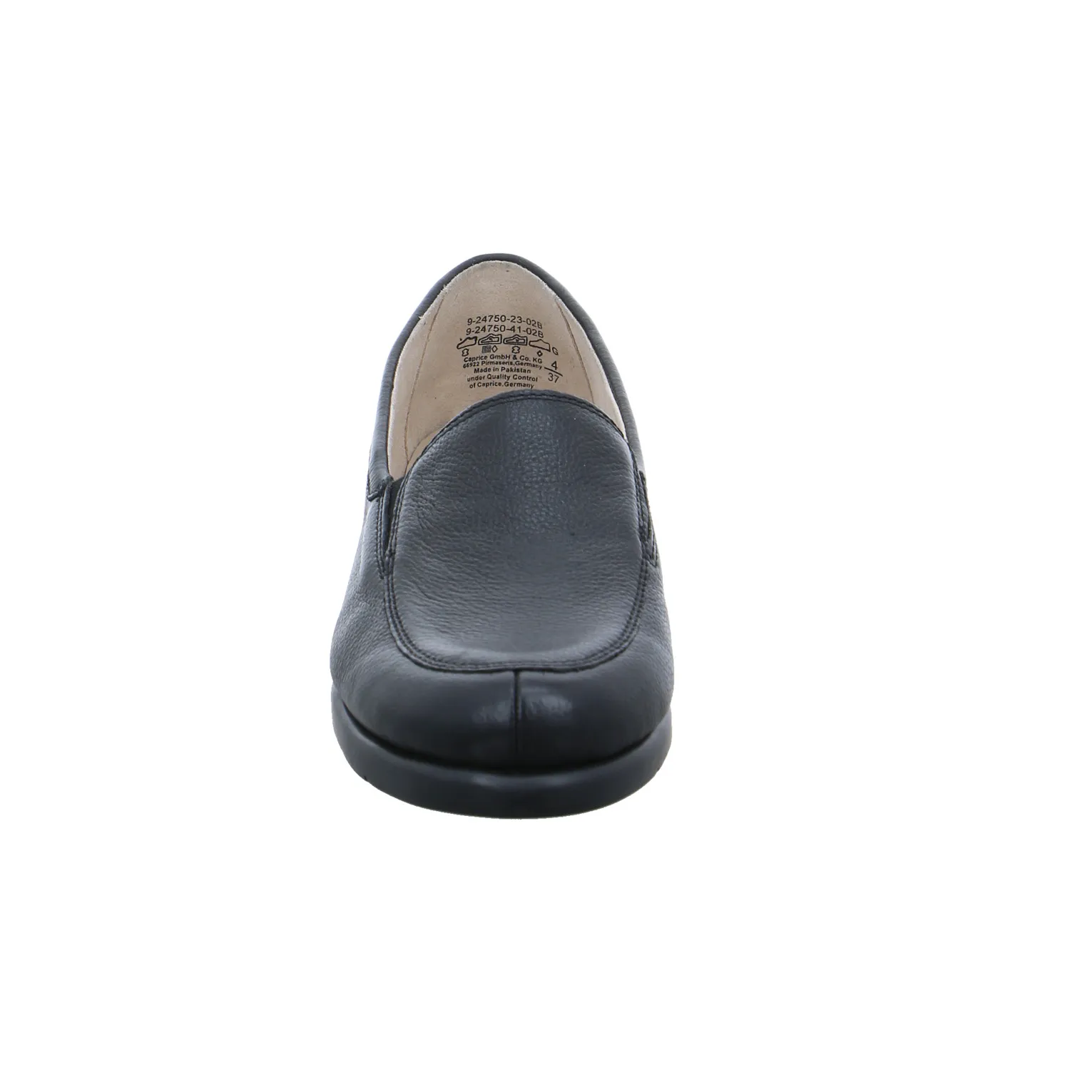 CAPRICE Comfort-Slipper Schwarz Leder
