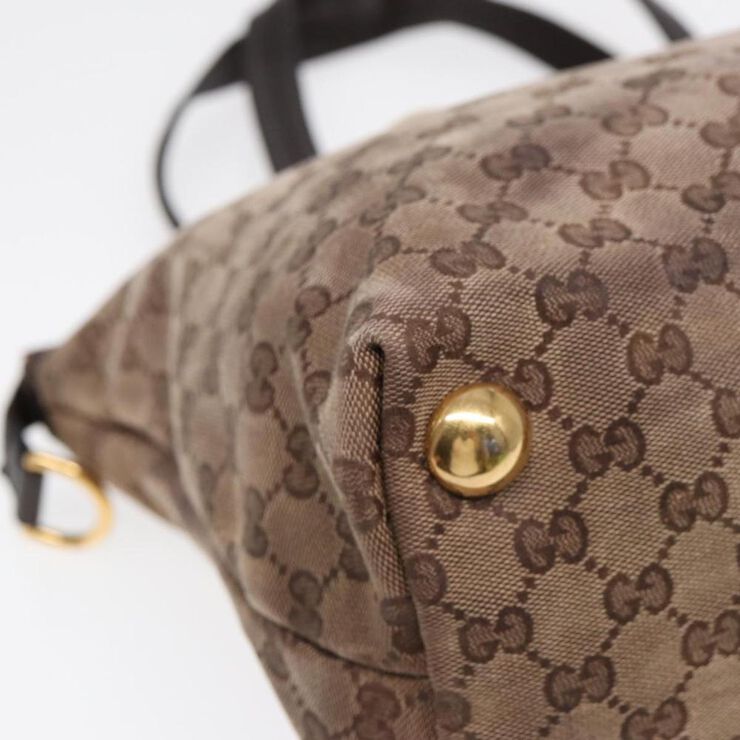 Gucci Vintage Gucci Shoulder Bag Beige