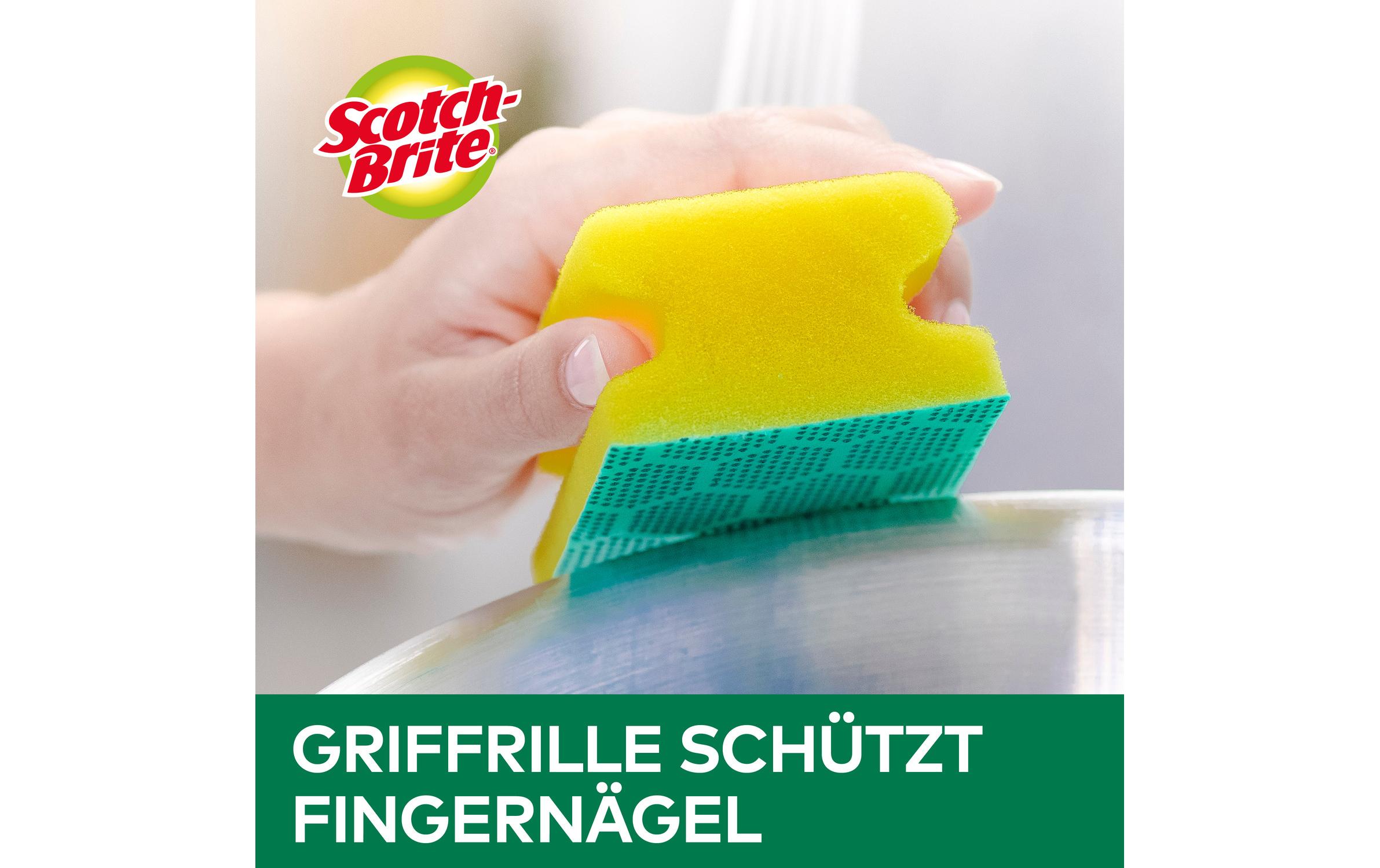 Schwamm Scotch-Brite Fesh extra stark 2 StückExtra starker Schwamm zum Reinigen