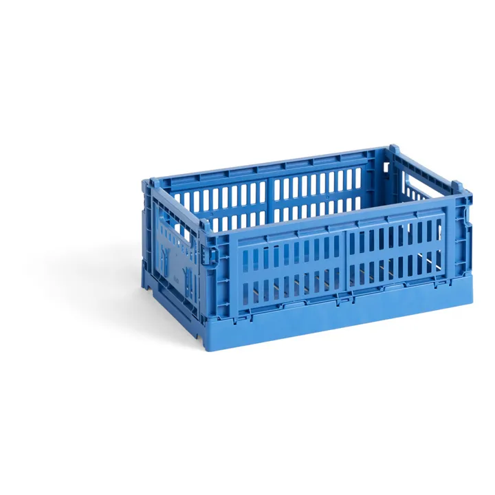 Hay Cagette pliable 100% recyclée | Bleu électrique