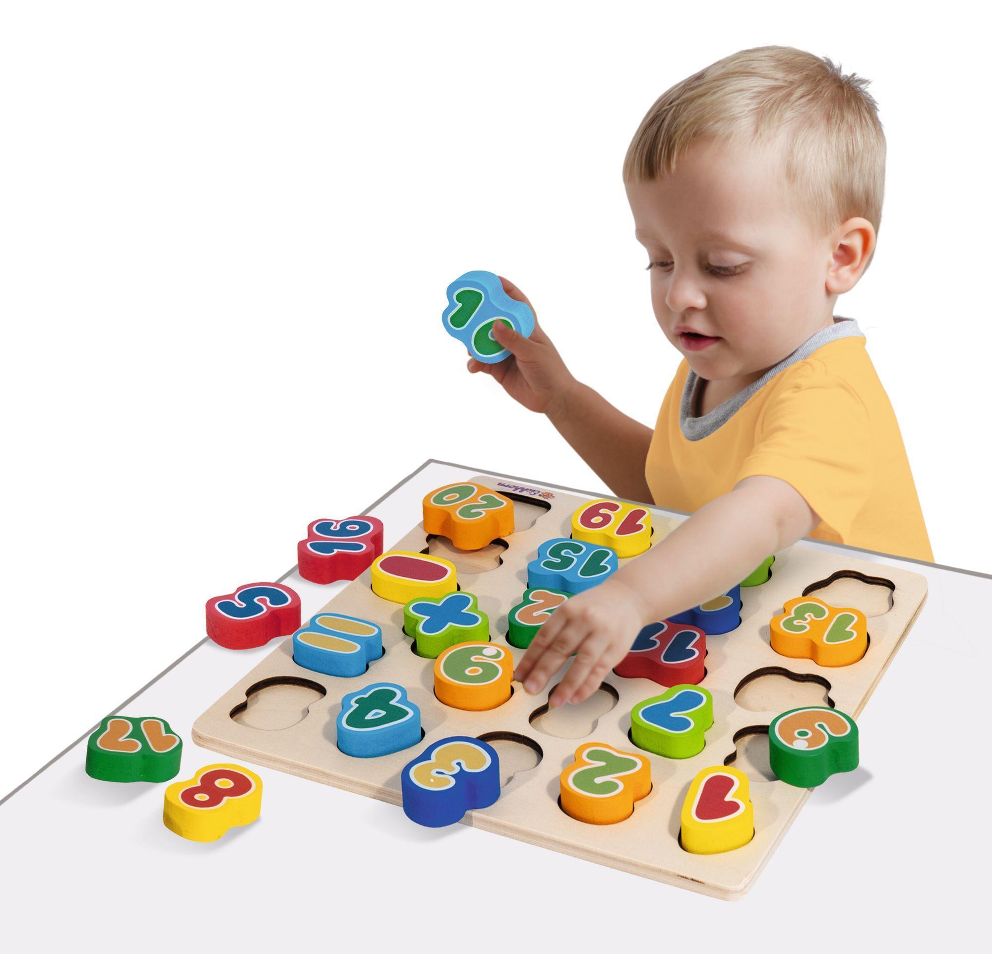 Lernspielzeug ZAHLEN 23-teilig