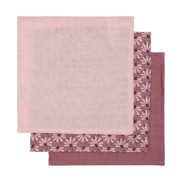 Luma Flowerfever Monddoek - 3 Stuks