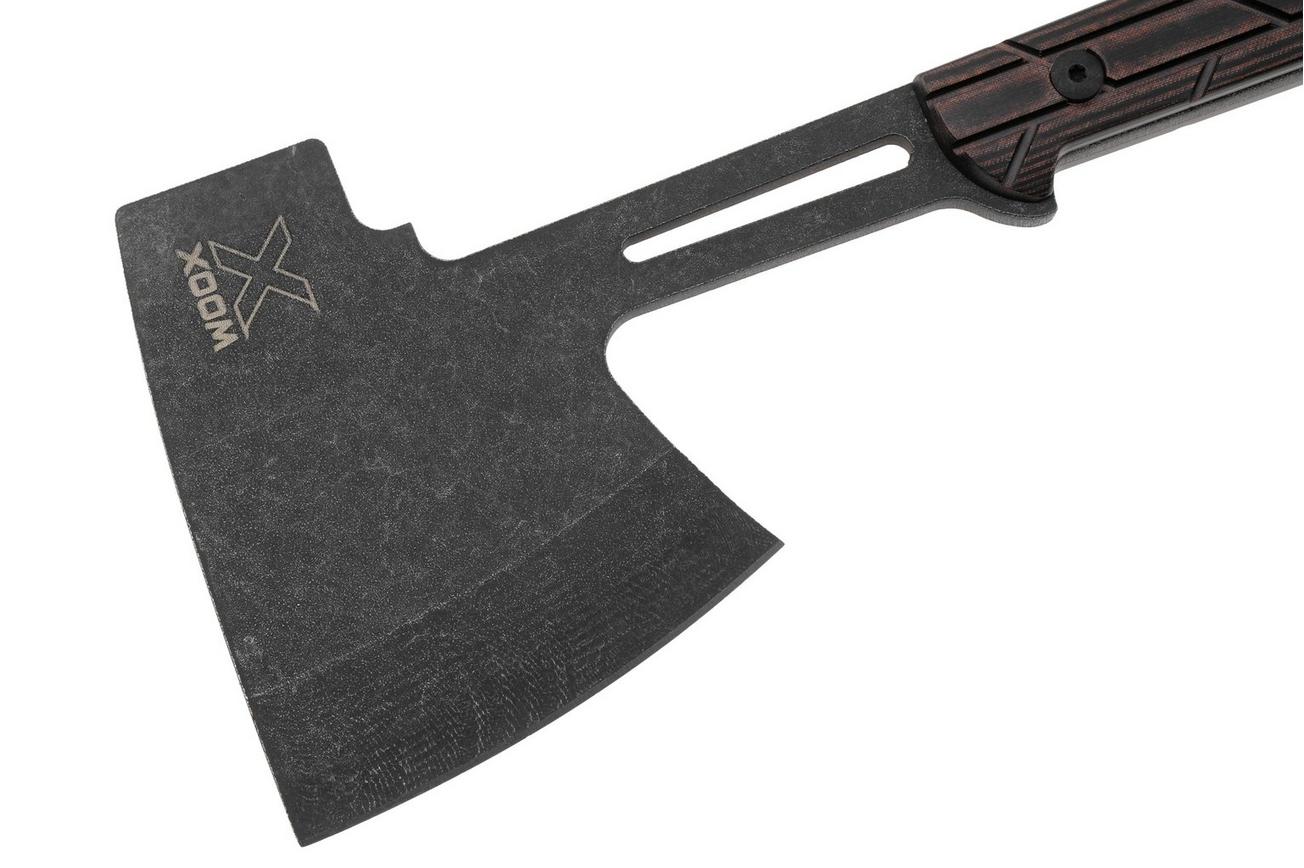 WOOX TERRA Hunting Axe, Micarta X-Grip Brown, handbijl