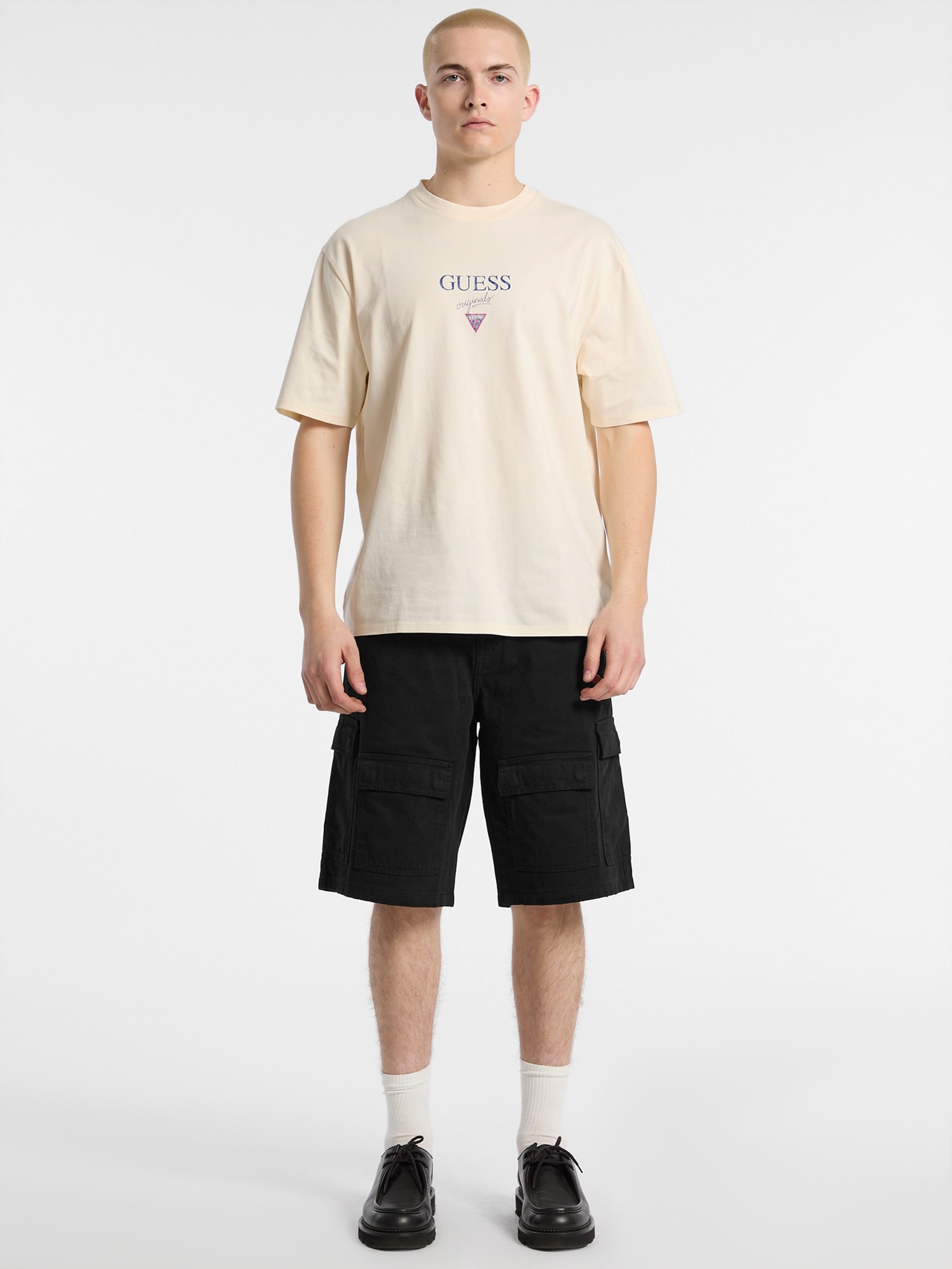 Calções cargo GUESS Originals Eco Twill