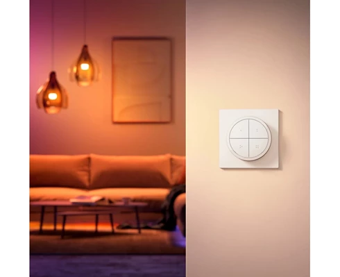 Philips Tap dial switch White