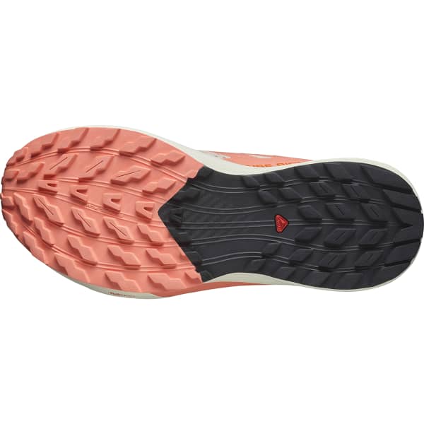 Chaussure trail SALOMON SENSE RIDE 5 W TENDER PEACH/FUSION CORAL/BLACK