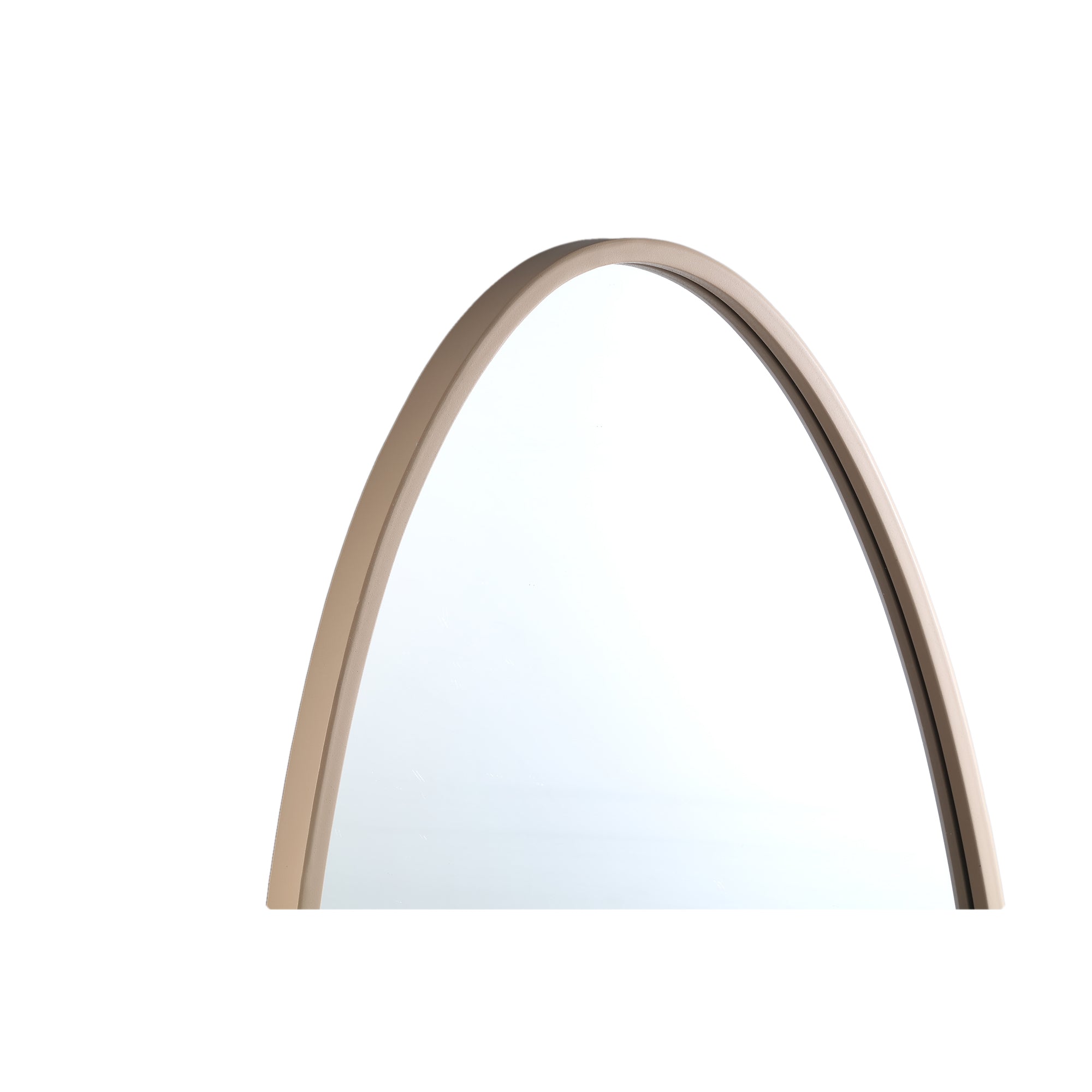 PTMD Serine Sand Steel Oval Mirror Small