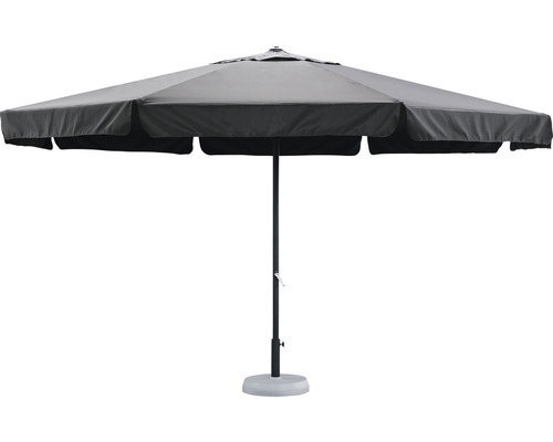 Garden Place parasol Ø 450 cm polyester rond donkergrijs