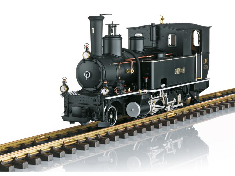 LGB Dampflok G 3/4 Rhätia 2024, VI, G Spur G Gartenbahn Lokomotive der Rhätischen Bahn