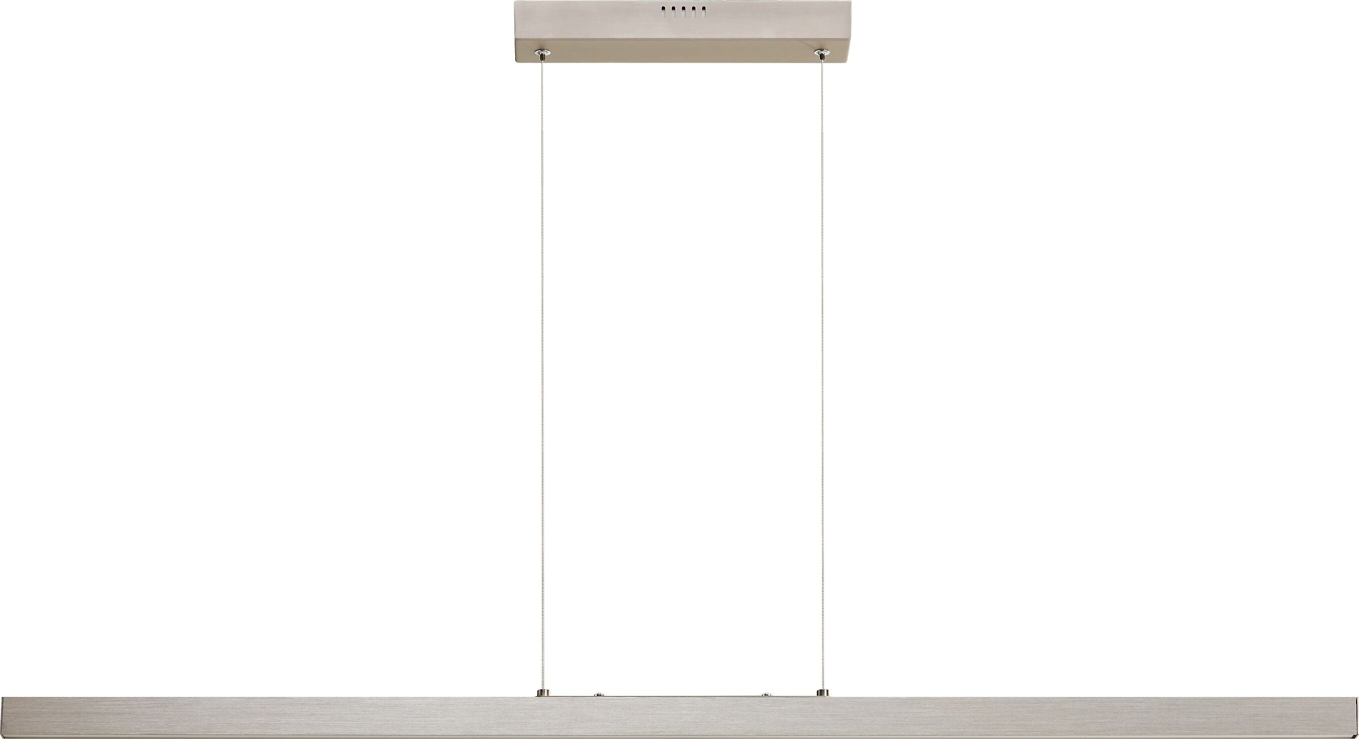 BOCA Hängeleuchte - Nickel / B: 120.0 cm x T: 1.5 cm