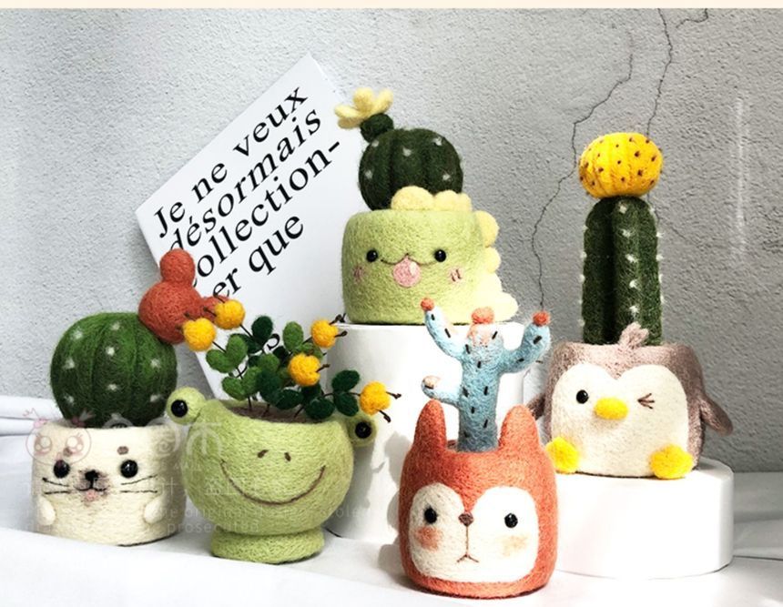 Yunikon - DIY-naaldviltset voor dieren en planten