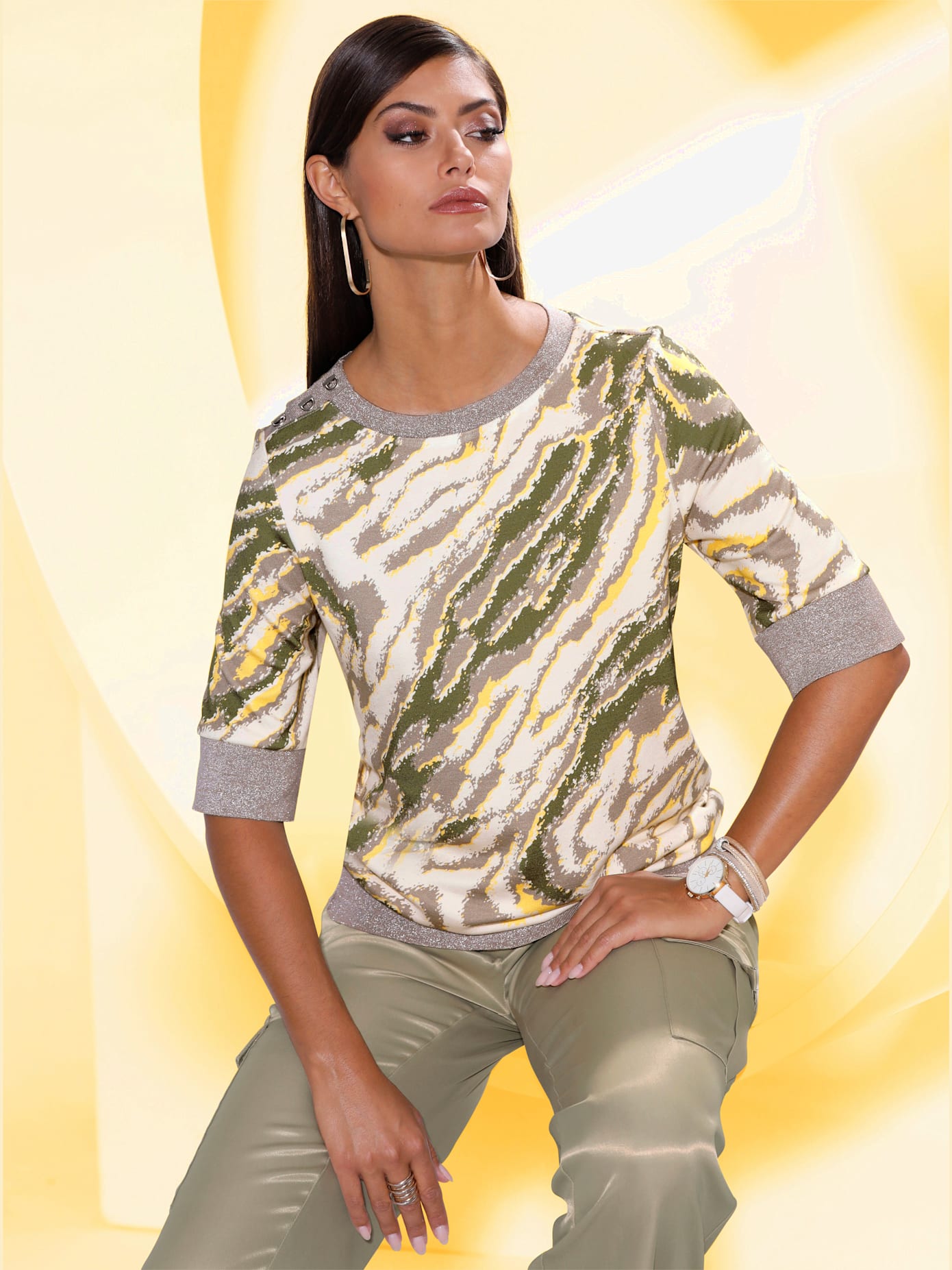T-shirt viscose
