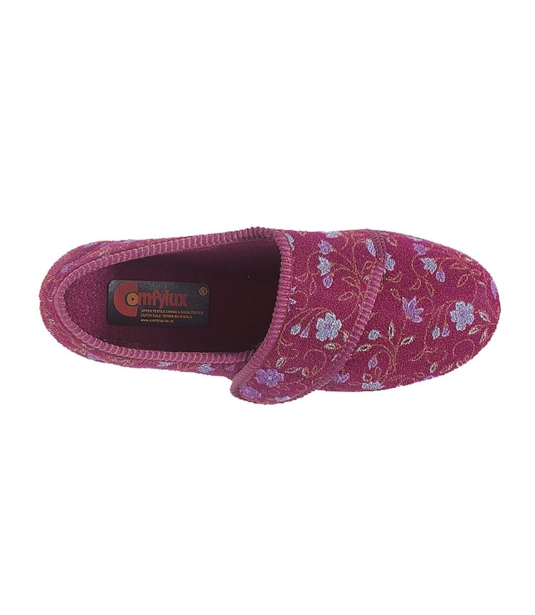 Comfylux - Chaussons SALLY - Femmes (Rouge) - UTDF526