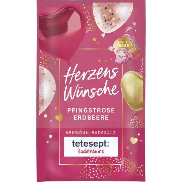 Verwöhn-Badesalz Herzenswünsche