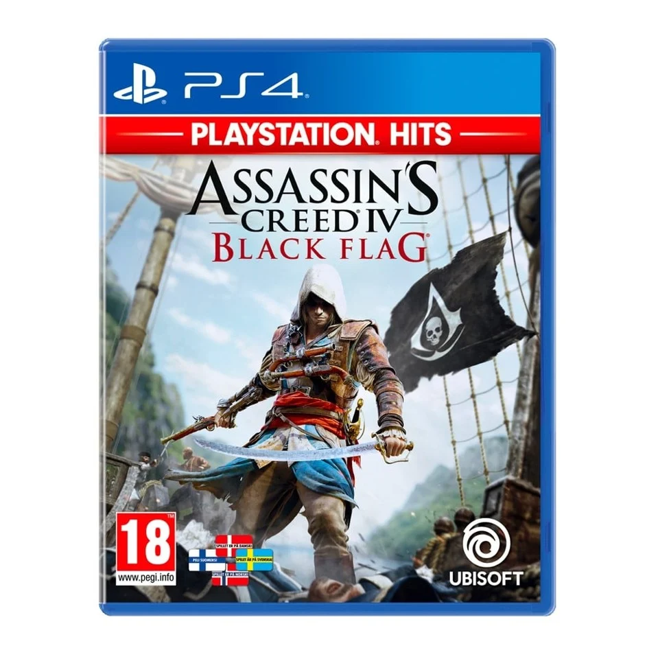 Assassin's Creed IV (4) Black Flag (Playstation Hits) (Nordic)- PlayStation 4