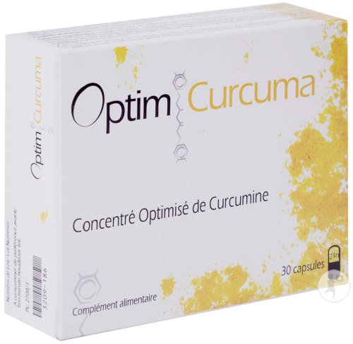 Optim Curcuma Curcumine Longvida Articulations Souples 30 Capsules