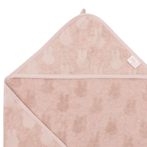 Jollein Miffy Jacquard Badcape - Badstof -  Nougat