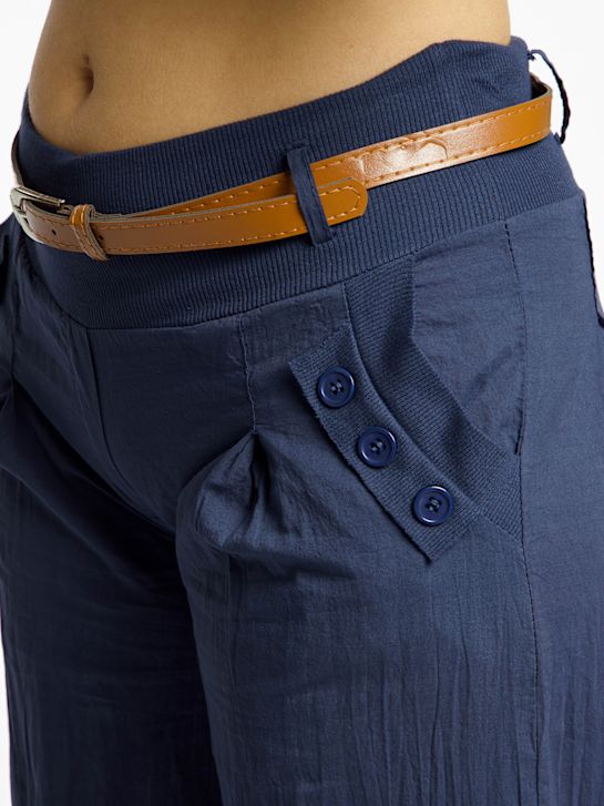 Black Box Stoffhose Blau