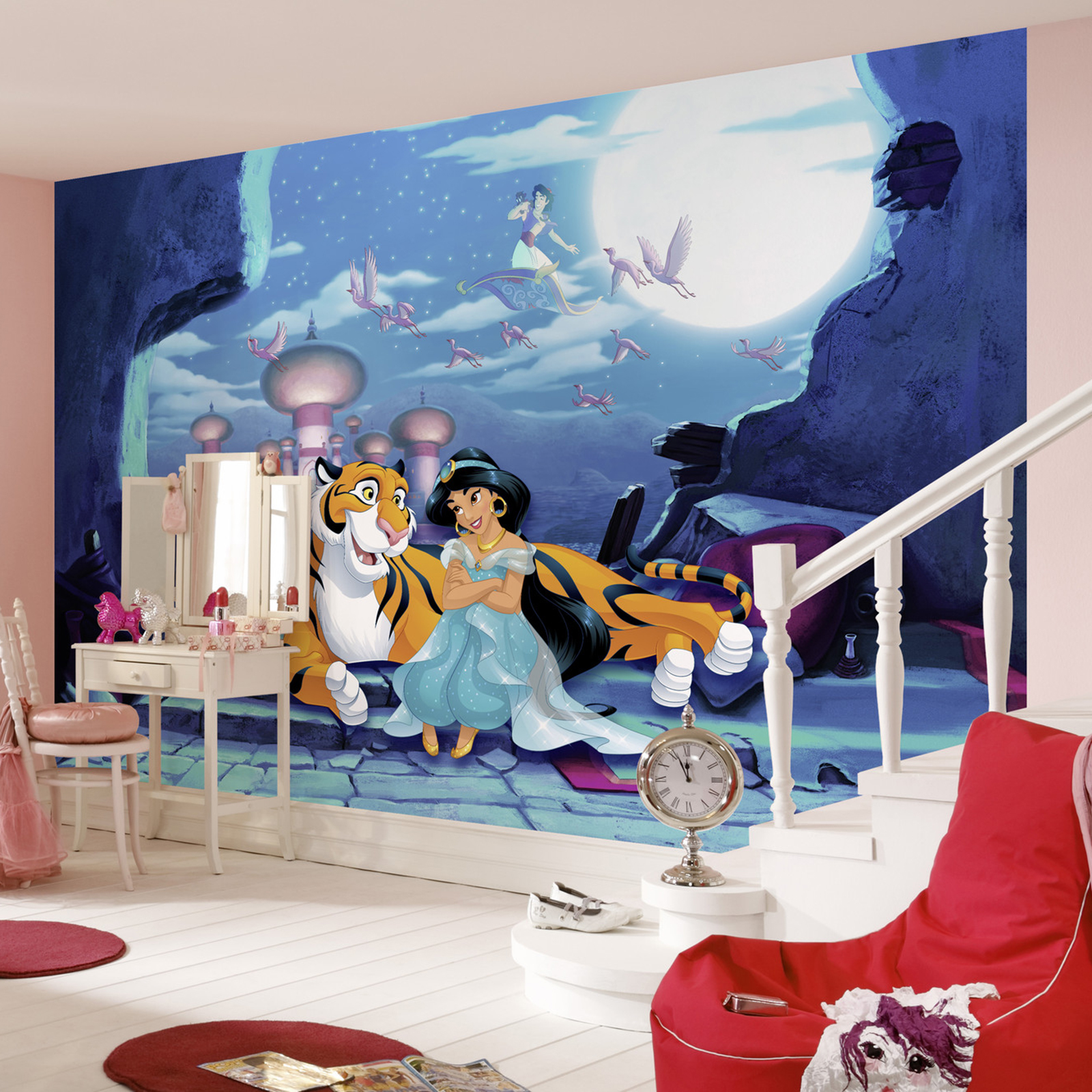 Papier-Fototapete WAITING FOR ALADDIN - bunt - 368x254 cm