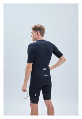 Maillot Manches Courtes Poc Raceday Noir