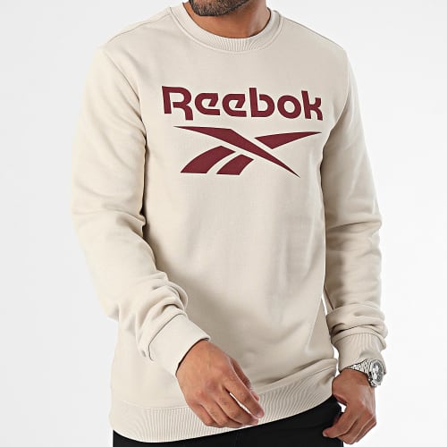 Sweat Crewneck Big Logo Beige