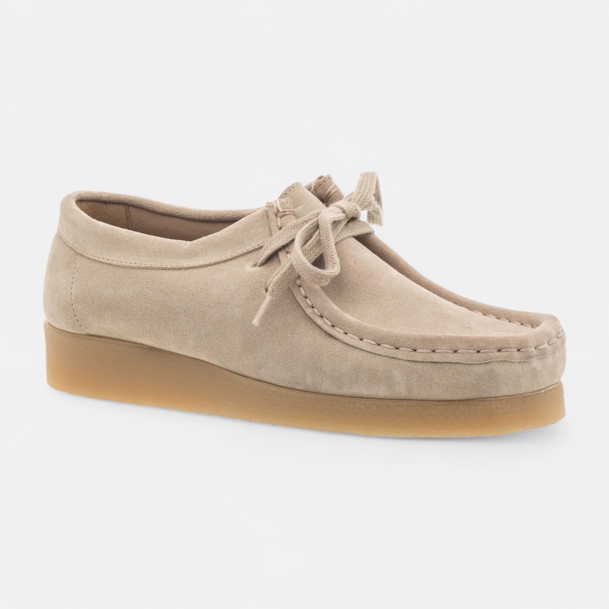 Derbies Femme en cuir beige
