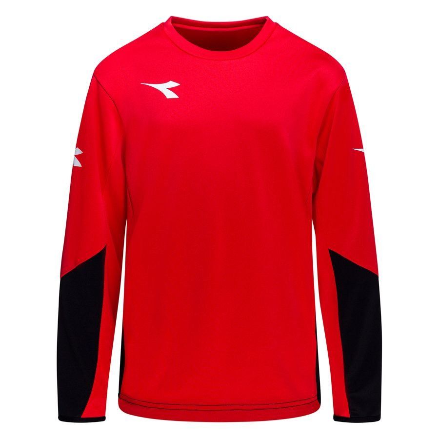 Diadora Sweat Equipo - Rouge/Blanc Enfant