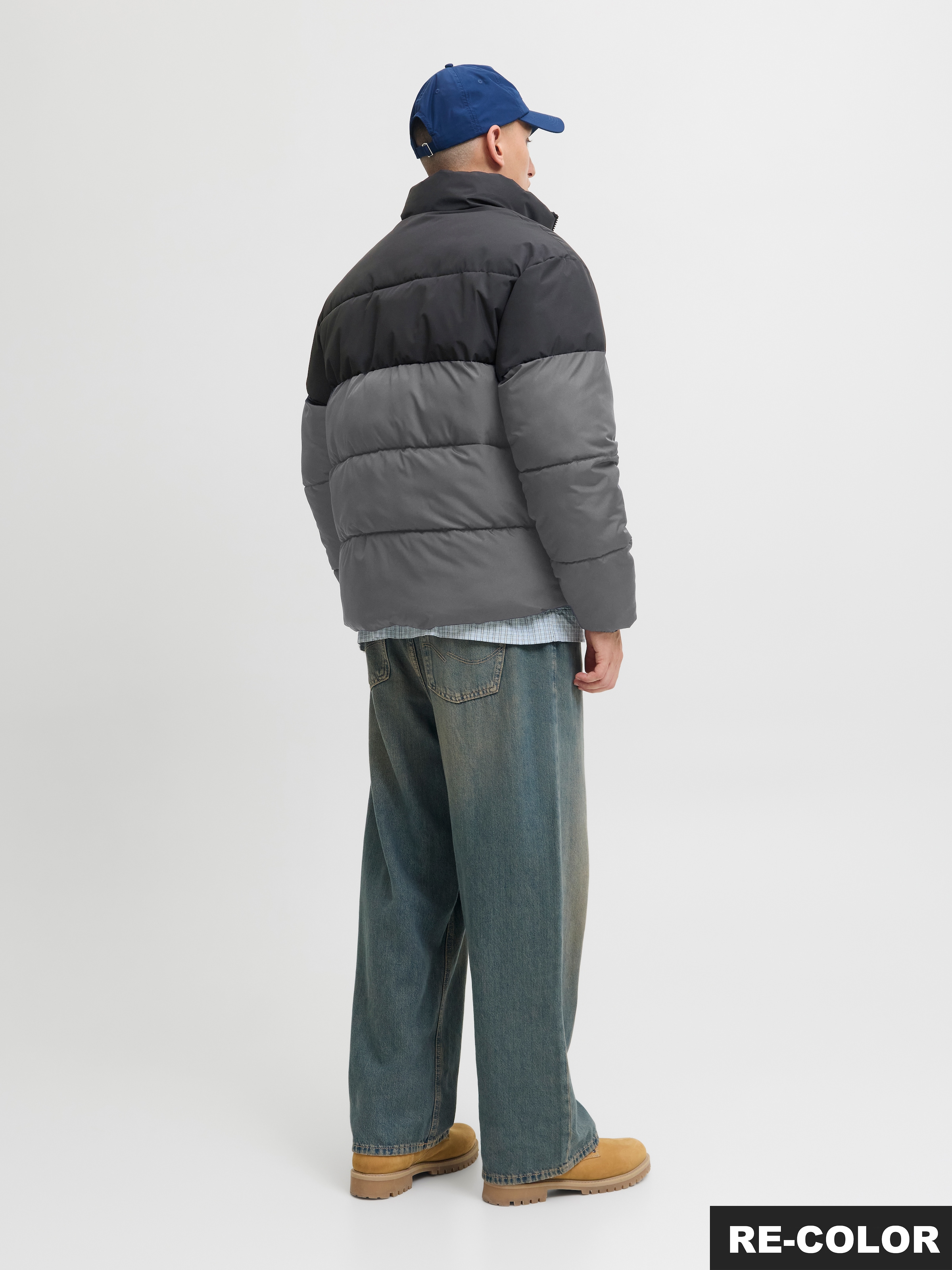 Jack & Jones Steppjacke »JJMAZE PUFFER COLLAR«