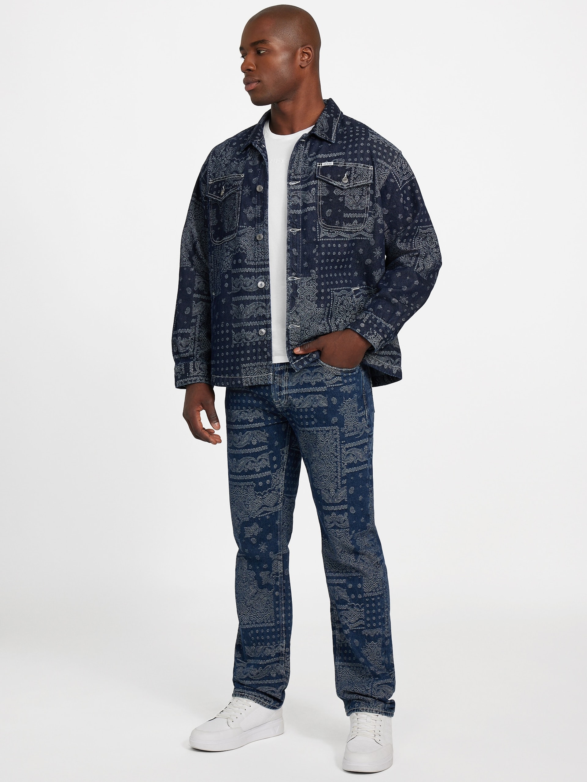 Calça jeans reta Rodeo de corte regular