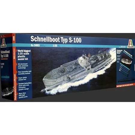 Italeri Schnellboot Typ S-100 PRM Edition, 1:35