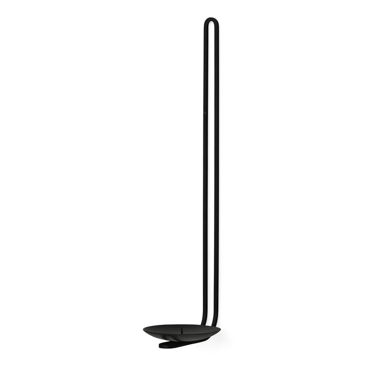 Audo - Clip Wandkerzenhalter, H 34 cm, schwarz
