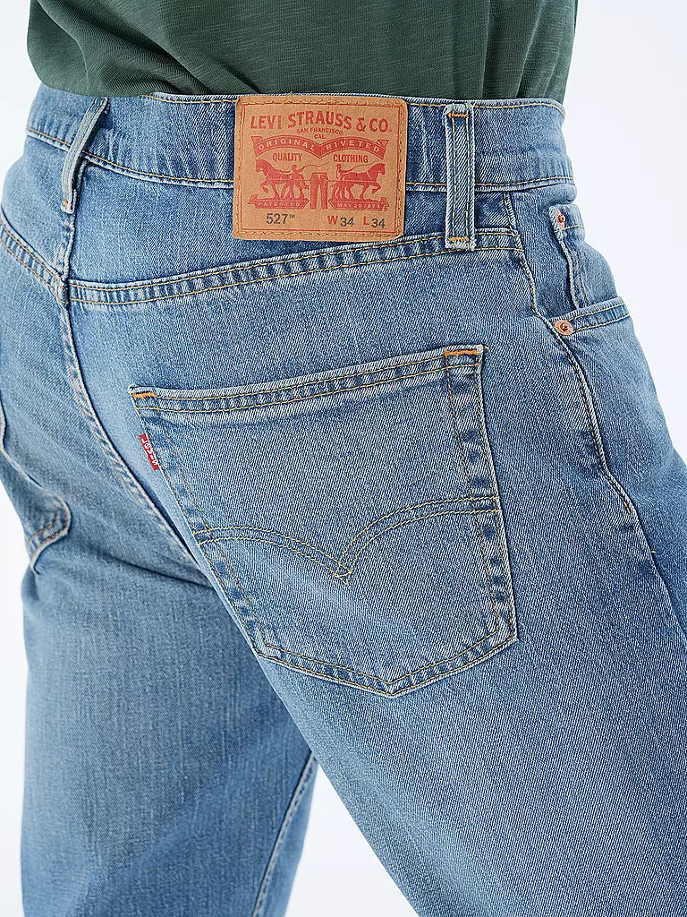 LEVI'S® Jeans Bootcut Fit 527 SLIM  blau